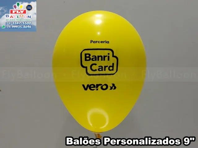 Balão personalizado para Banri Card
