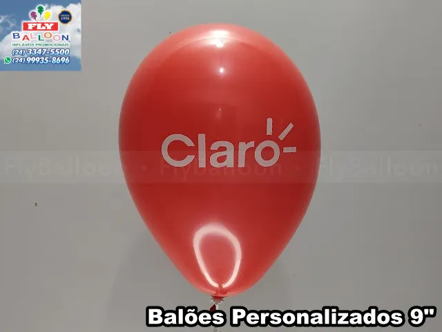Balão personalizado para Claro