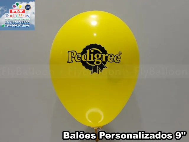 Balão personalizado para Pedigree