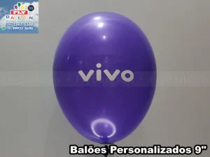 balões personalizados VIVO